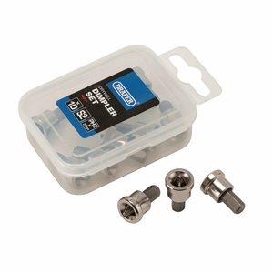 PH2x25 Collared Drywall Screwdriver Bits Dimpler Set - Pack of 10